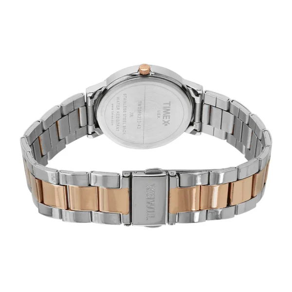 Timex Analog Silver Dial Multicolor Couple's Stainless Steel Watch set-TW00PR213 - Image 4