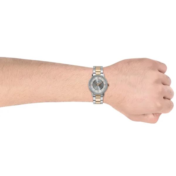 Timex Analog Silver Dial Multicolor Couple's Stainless Steel Watch set-TW00PR213 - Image 5