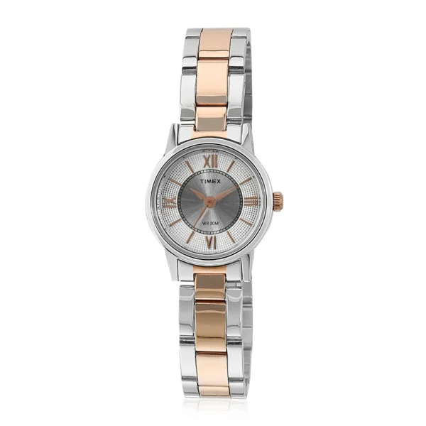 Timex Analog Silver Dial Multicolor Couple's Stainless Steel Watch set-TW00PR213 - Image 6